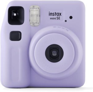 Fujifilm instax mini SE Instant Camera, with Bonus 10 pack Mini Film, Brightness Adjustment, Manual Switching System, Constant Firing Flash, 4 AA-size 1.5V Alkaline Batteries, Lavender - Image 5