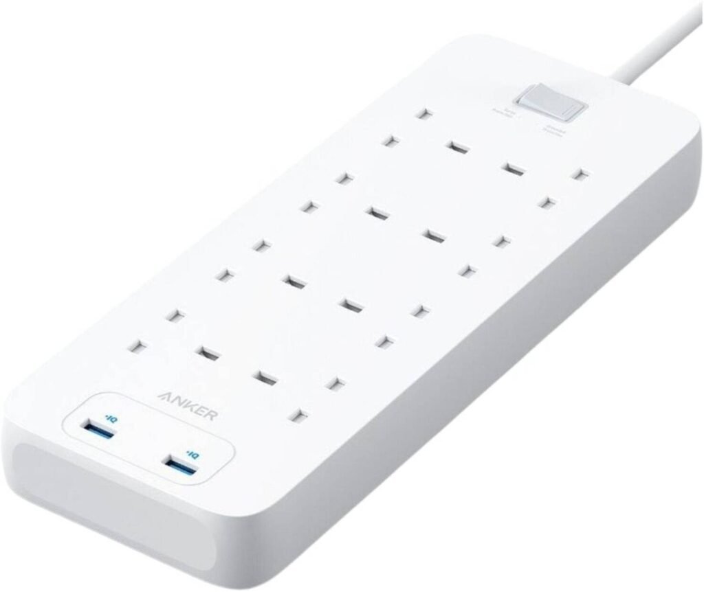 Anker 342 Power Strip combines 8 AC outlets