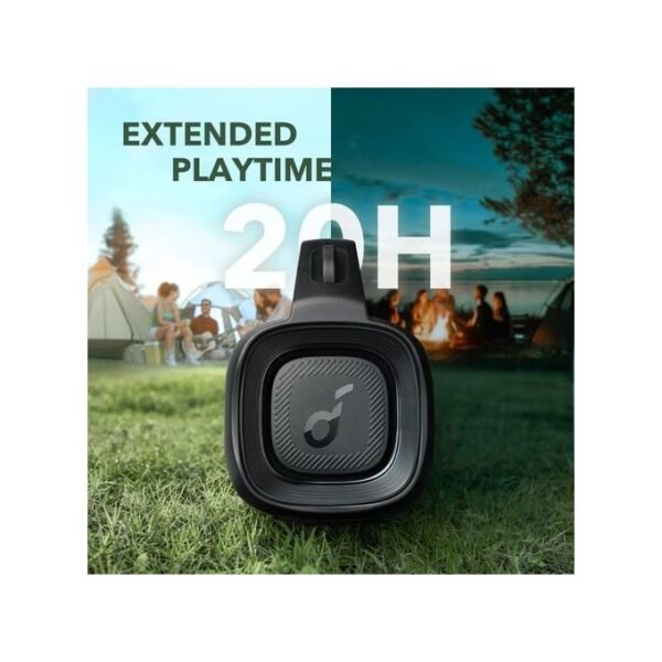Anker Soundcore Motion Boom Plus Outdoor Speaker With 80W Booming Sound, 20H Playtime, IP67 Waterproof And Dustproof, Type-C, Custom EQ, Bluetooth 5.3, Portable Bluetooth Speaker For Outdoors, Camping - Black - Image 3