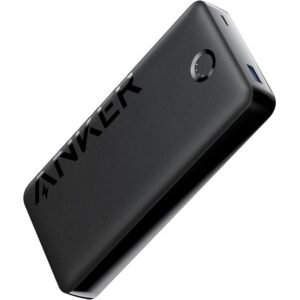 Anker 325 Portable Charger (PowerCore 20K II), 20,000mAh Battery Pack With 2-Port - Black