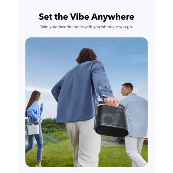 Anker Soundcore Motion X500 Portable Bluetooth Speaker, Powerful Bluetooth Speaker, High Resolution Wireless Sound With Triple Details, 3 Drivers Black - Image 5