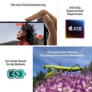 Apple IPhone 16 - 6.1" 8GB RAM 256GB ROM 48MP 3561mAh - Black - Image 3