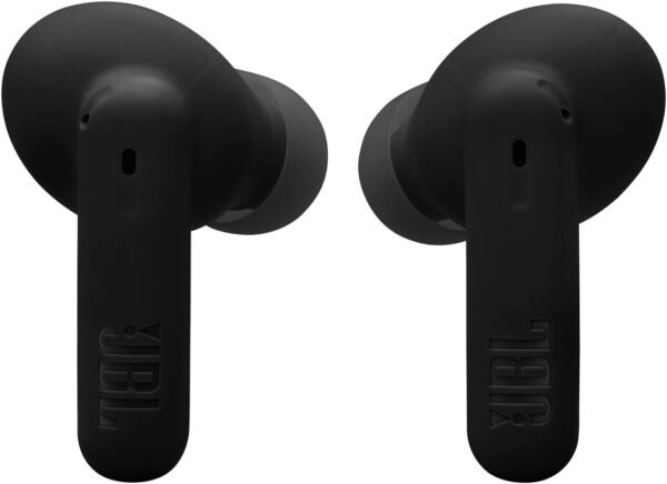 JBL Wave Beam 2 Adaptive Noise Cancelling with Smart Ambient True Wireless Earbuds, Deep Bass, Comfort Fit, 40H Battery, Hands-Free + VoiceAware, Water and Dust Resistant - Black - Image 2