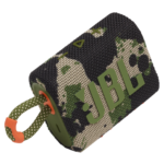 Go 3 - for Portable Use - Speaker with Bluetooth - Built in Battery Waterproof and Dustproof - camouflage
