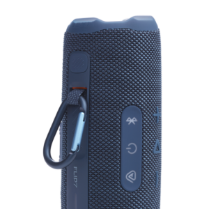 JBL Flip 7 Pro Sound with AI Sound Boost, up to 16 hours of playtime, multi-speaker connection via Auracast, and waterproof, dustproof, drop-proof design for all adventures – Blue - Image 2