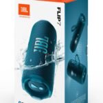 JBL Flip 6 Portable IP67 Waterproof Speaker with Bold Original Pro Sound, 2-Way Speaker, Powerful Sound and Deep Bass, 12 Hours Battery, Safe USB-C Charging Protection - Blue