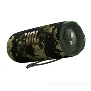 JBL Flip 6 Portable IP67 Waterproof Speaker with Bold Original Pro Sound, 2-Way Speaker, Powerful Sound and Deep Bass, 12 Hours Battery, Safe USB-C Charging Protection - Camouflage - Image 3