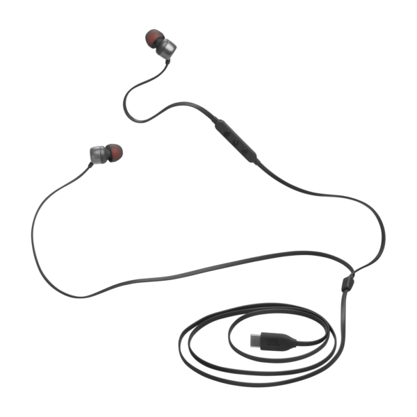 JBL Tune 310C type-c Earphone, Wired Hi-Res In-Ear Headphones, Black for Galaxy S23 Ultra, S23, S22, S21, Note 10, iPhone 15 Pro Max - Original USB Type C in-Ear Headphones With Remote & Mic - Image 4
