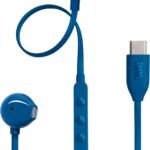 JBL TUNE 305C USB-C Wired Hi-Res In-Ear Headphones in Blue