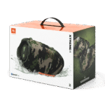 Experience the JBL Xtreme 4 Portable Waterproof Speaker with Pro Sound, Auracast, long battery life, and rugged design for any adventure.