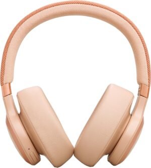 JBL LIVE 770NC Wireless Over-Ear Headphones – Adaptive Noise Cancelling, JBL Signature Sound, 70H Battery, Smart Ambient & Bluetooth 5.3, Beige - Image 6
