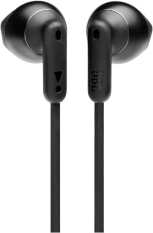 JBL Tune 215 - Bluetooth Wireless in-Ear Headphones with 3-Button Mic/Remote and Flat Cable - Black - Image 3
