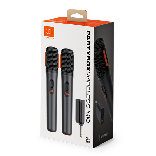 JBL PartyBox Wireless Mic with 2 digital microphones,