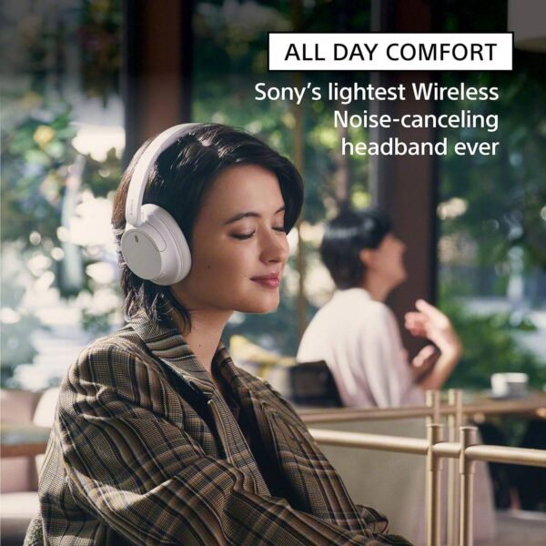 Sony WH-CH720N Active Noise Cancellation Wireless Bluetooth Over Ear Headphones with Mic, Adaptive Sound Control, Quick Charge, Up to 35Hrs Battery, Customized EQ- Black - Image 5