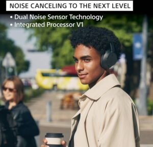 Sony WH-CH720N Active Noise Cancellation Wireless Bluetooth Over Ear Headphones with Mic, Adaptive Sound Control, Quick Charge, Up to 35Hrs Battery, Customized EQ- Black - Image 4