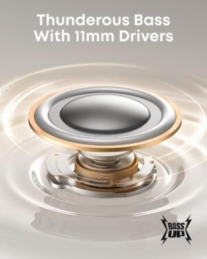 Anker Soundcore P41i by Adaptive Noise Cancelling Earbuds with Portable Phone Charger (Built-in USB-C Cable), 192-h Playtime, Immersive Sound, 6-Mic AI Calls, IPX5 Wireless Earbuds, Bluetooth 5.3 - Image 8