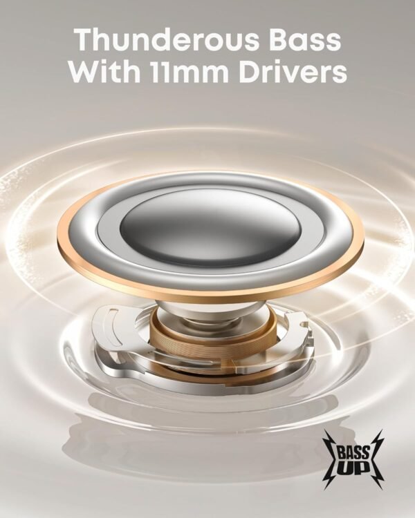 Anker Soundcore P41i by Adaptive Noise Cancelling Earbuds with Portable Phone Charger (Built-in USB-C Cable), 192-h Playtime, Immersive Sound, 6-Mic AI Calls, IPX5 Wireless Earbuds, Bluetooth 5.3 - Image 8