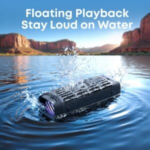 Soundcore Boom 3i by Anker, Rugged Outdoor Speakers, IP68 Waterproof, Floating Playback, Saltwater-Resistant, BassUp 2.0, 50W Portable Speaker, Bluetooth 5.3, 16H Playtime, TWS, Kayak/Fishing/Camping - Image 4