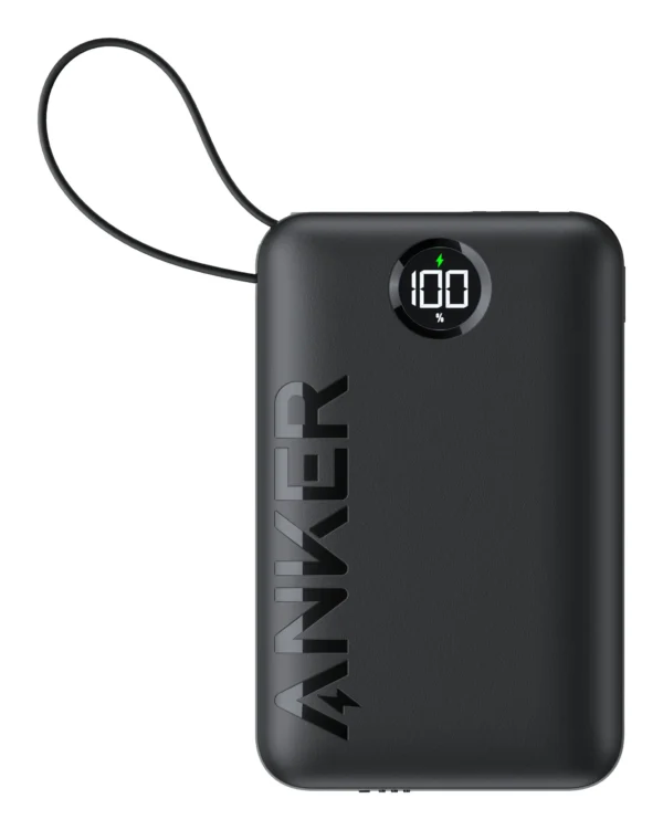 Anker 335 20,000mah 22.5W Power Bank With Built in USB C Cable and integrated stand - Image 3