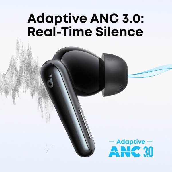 Anker Soundcore Liberty 5, Noise Cancelling Wireless Earbuds, 2x Stronger Voice Reduction, Real-Time Adaptive Noise Cancellation, Fast Charging, Dolby Audio, 6-Mic AI Clear Calls, Long Battery Life - Image 7