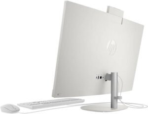 HP All-In-One Desktop Computer, 23.8" FHD IPS Display, Intel Core i5-1335U, 8GB RAM, 512GB SSD, Intel Iris Xe Graphics, USB Wired Keyboard & Mouse - Image 3