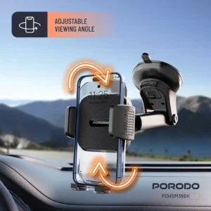 porodo 3 in 1 mount kit multi functional phone holder - Image 4