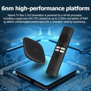 Xiaomi Mi TV Box S 3nd Gen, 2GB RAM + 32GB ROM, 4K Ultra HD Streaming Reproductive, Bluetooth, Wi-Fi, 3rd Generation, Black - Image 3