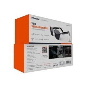 Porodo Lifestyle Vista Smart Audio Glasses - Black - Image 4