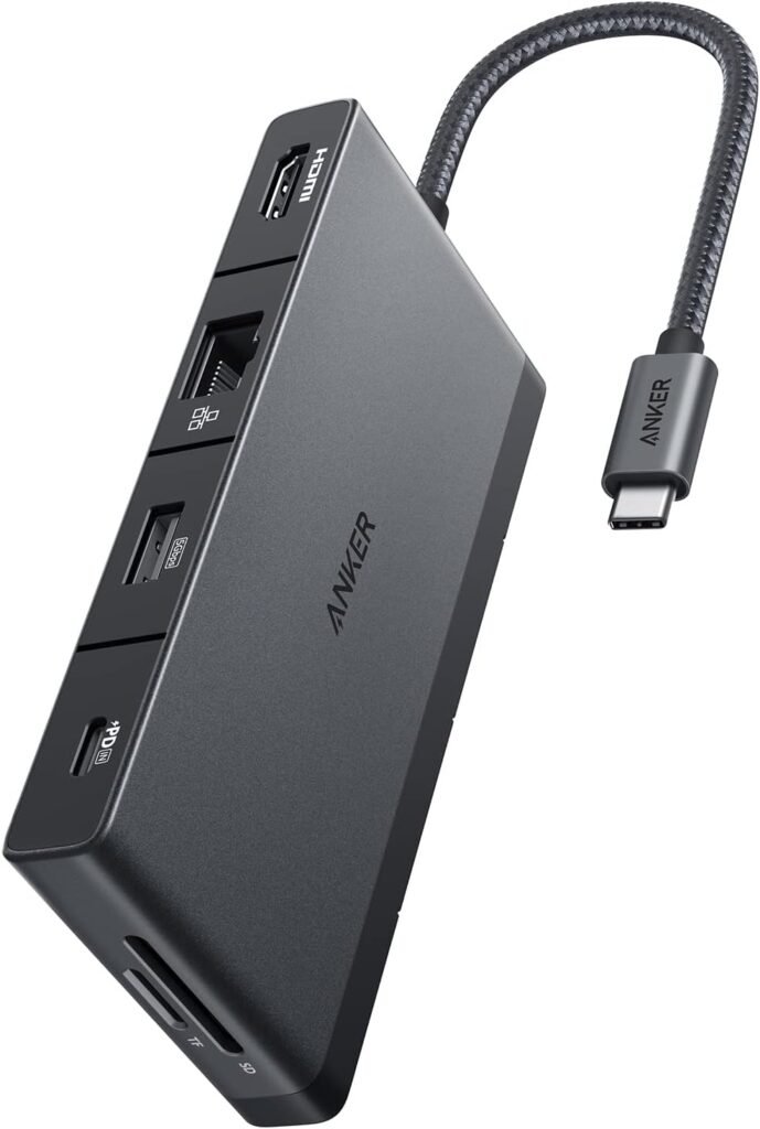 Anker USB C Hub 552 (9-in-1) with 4K HDMI, 100W Power Delivery