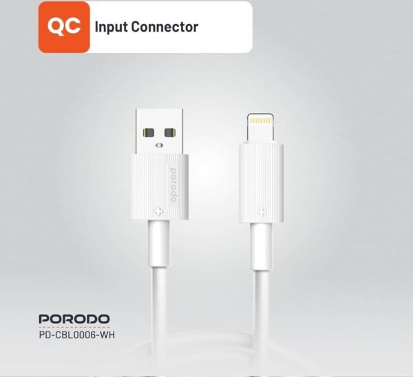 Porodo USB-A QC to Lightning - Image 4