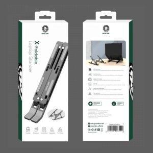 Green Lion X-Foldable Laptop Stand - Gray - Image 3