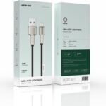 USB-A Lightning Cable Black