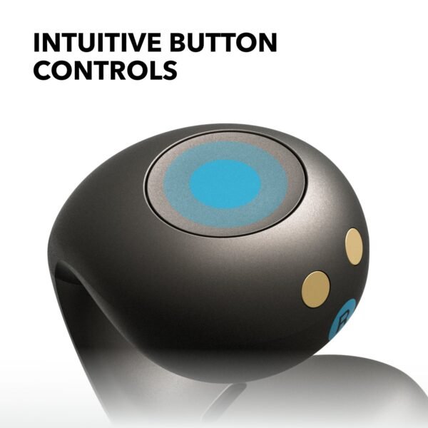 Soundcore C40i by Anker, Open-Ear Earbuds, Clip-On Headphones, Flexible Joint Design, Button Controls, Lightweight Comfort, Stable Fit with Attachable Ear Grips, Expansive Drivers for Clear Sound - Image 3