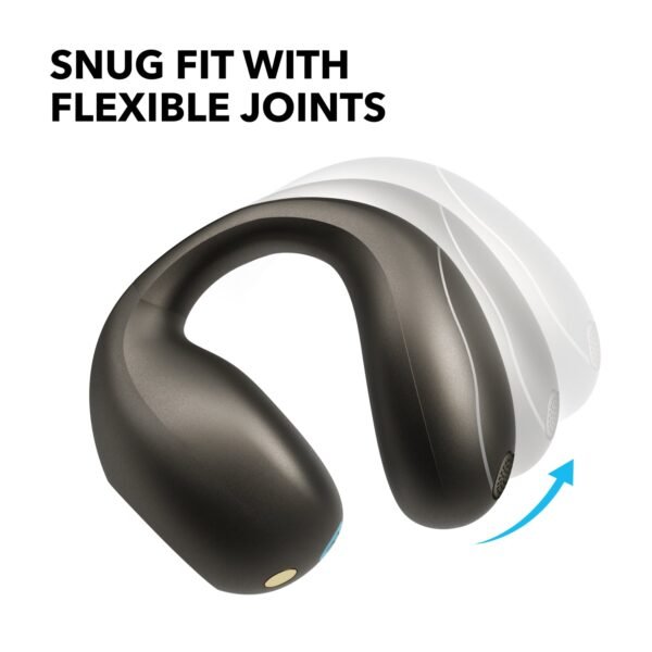 Soundcore C40i by Anker, Open-Ear Earbuds, Clip-On Headphones, Flexible Joint Design, Button Controls, Lightweight Comfort, Stable Fit with Attachable Ear Grips, Expansive Drivers for Clear Sound - Image 5