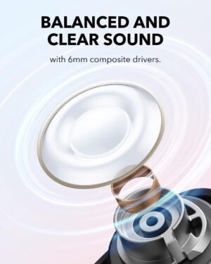 soundcore A30i by Anker, Noise Cancelling Earbuds, Lipstick-Shaped Stylish Design, Tiny, Lightweight Comfort, Smart Noise Cancelling, Clear Sound, IP54, Wireless Earbuds, Bluetooth 5.4 - Image 3