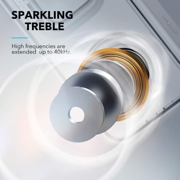 Soundcore 3 by Anker Soundcore, Bluetooth Speaker with Stereo Sound, Pure Titanium Diaphragm Drivers, PartyCast Technology, BassUp, 24H Playtime, IPX7 Waterproof, App, Custom EQ, Home, Outdoor, Beach - Image 4