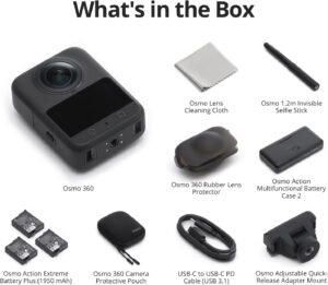 DJI Osmo Action 5 Pro Essential Combo, Waterproof Action Camera with 1/1.3" Sensor, 4K/120fps Video, Subject Tracking, Stabilization, Dual OLED Touchscreens, Action Camera 4K Ideal for Sports, Vlog - Image 9