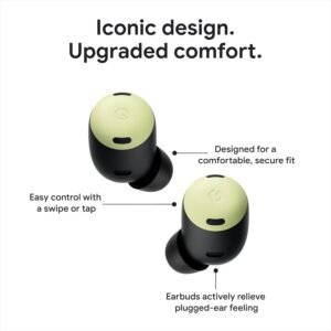 Google Pixel Buds Pro - Noise Canceling Earbuds - Up to 31 Hour Battery Life with Charging Case - Bluetooth Headphones - Compatible with Wireless Charging - Fog - Image 7