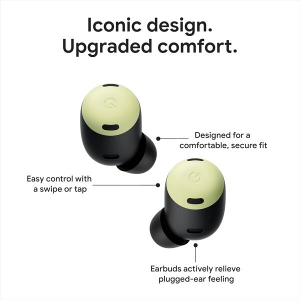 Google Pixel Buds Pro - Noise Canceling Earbuds - Up to 31 Hour Battery Life with Charging Case - Bluetooth Headphones - Compatible with Wireless Charging - Fog - Image 7