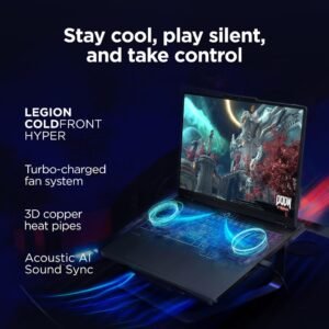 Lenovo Legion 5 16IAX10 Gaming Laptop, 16" WQXGA IPS 240Hz Display, Intel Core Ultra 9 275HX, 32GB RAM, 1TB SSD, GeForce RTX 5060 8GB, Win11, English Keyboard, Storm Grey - Image 4