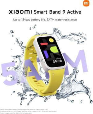 Xiaomi Smart Band 9 Active, 1.47" TFT Display For Seamless Interaction,ultra Long Battery Life, Light 9.99mm Ultra-slim Body, Water Resistant Up To 50m, Black - Image 5