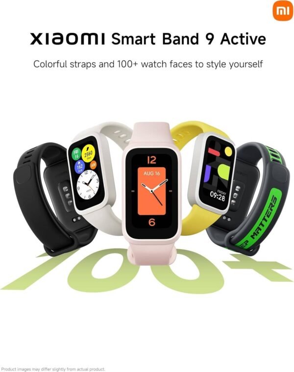 Xiaomi Smart Band 9 Active, 1.47" TFT Display For Seamless Interaction,ultra Long Battery Life, Light 9.99mm Ultra-slim Body, Water Resistant Up To 50m, Black - Image 6