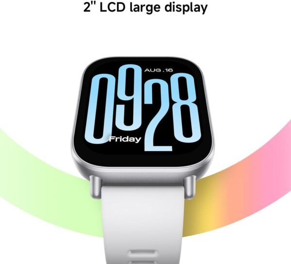 Xiaomi Redmi Watch 5 Active Midnight Black 2.0" LCD display, Long battery life, Bluetooth calling, Noise reduction, Health tracking, 5ATM waterproof, 18 days battery life - Image 8