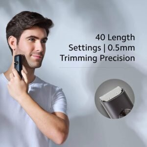 Xiaomi Grooming Kit Pro, Beard Trimmer for Men, IPX7 Waterproof Electric Razor Shavers, Hair Trimmer for Nose Ear Mustache Face Body, 40 Length Settings, Cordless Clippers, Gifts for Men - Image 8