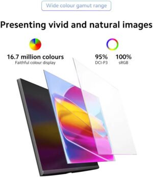 Xiaomi A27Qi Monitor, 27" IPS Display, QHD Resolution, 100Hz Refresh Rate, 6ms (GtG) Response Time, T V Rheinland certification, 16.7m Color Support, Black - Image 5