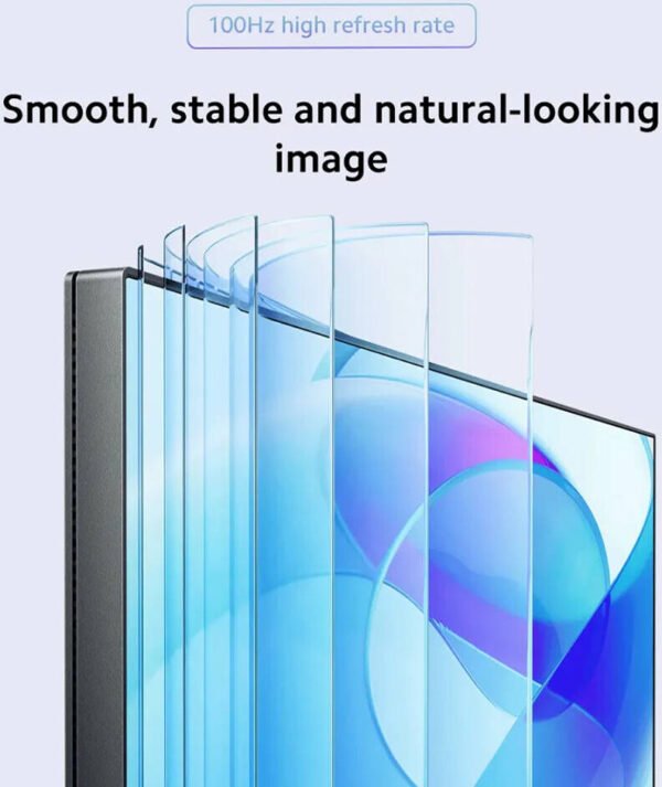 Xiaomi A27Qi Monitor, 27" IPS Display, QHD Resolution, 100Hz Refresh Rate, 6ms (GtG) Response Time, T V Rheinland certification, 16.7m Color Support, Black - Image 2