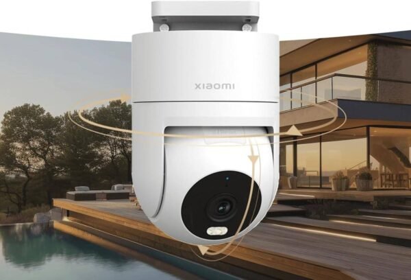 Xiaomi CW300 Outdoor Camera, 4MP Camera, f/1.6 Aperture Lens, 2.5K Ultra-Clear Picture Quality, Two-Way Voice Calling, Wired + Wi-Fi Dual Network, IP66 Water & Dust Resistant - Image 4
