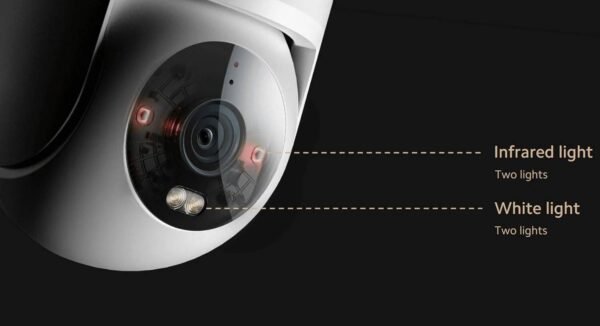 Xiaomi CW300 Outdoor Camera, 4MP Camera, f/1.6 Aperture Lens, 2.5K Ultra-Clear Picture Quality, Two-Way Voice Calling, Wired + Wi-Fi Dual Network, IP66 Water & Dust Resistant - Image 5