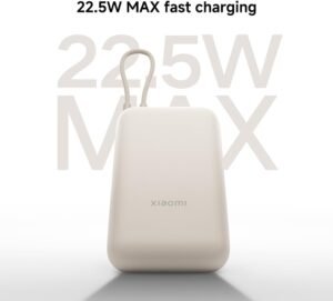 Xiaomi Power Bank 10000mAh (Integrated Cable) Ice Blue - Image 6