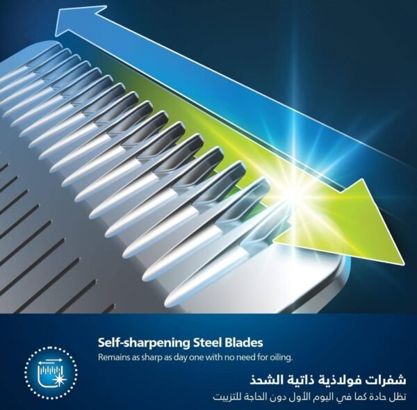 Philips All-in-One Trimmer MG7920/15 | 13-in-1 Face, Hair & Body Grooming | Nose & Ear | 120min Cordless, Showerproof - Image 9